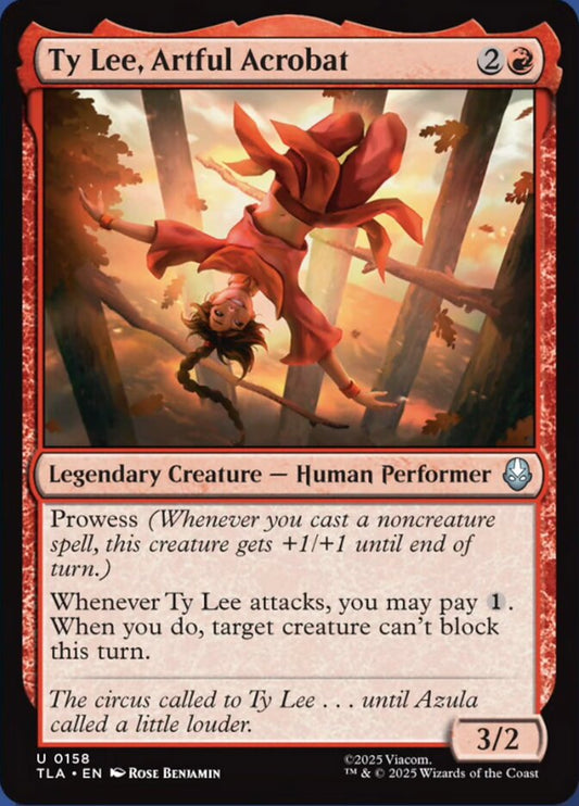 Ty Lee, Artful Acrobat Foil