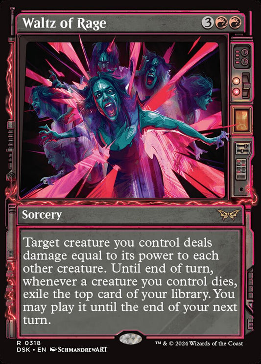 Waltz of Rage Showcase Foil