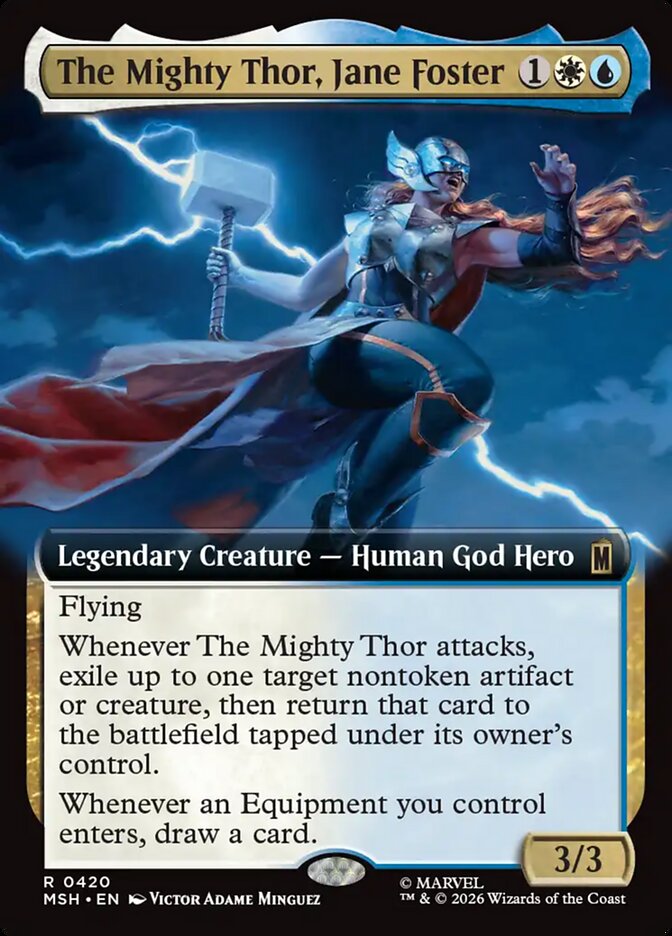 The Mighty Thor, Jane Foster Extended Art