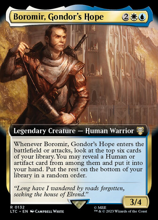 Boromir, Gondor's Hope Extended Art