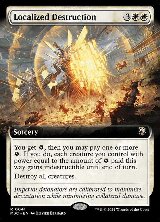 Localized Destruction Extended Art