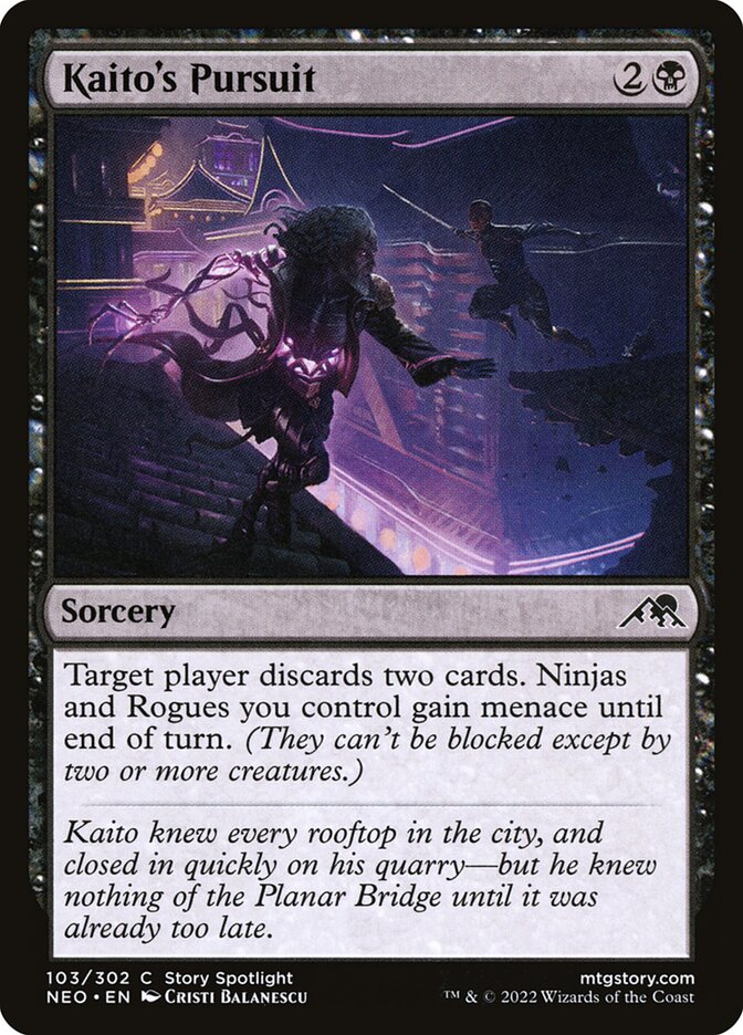 Kaito's Pursuit Foil