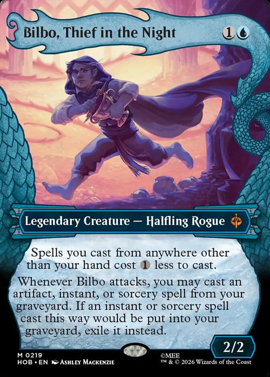 Bilbo, Thief in the Night Dragon Frame