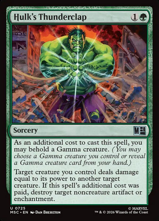 Hulk's Thunderclap Foil