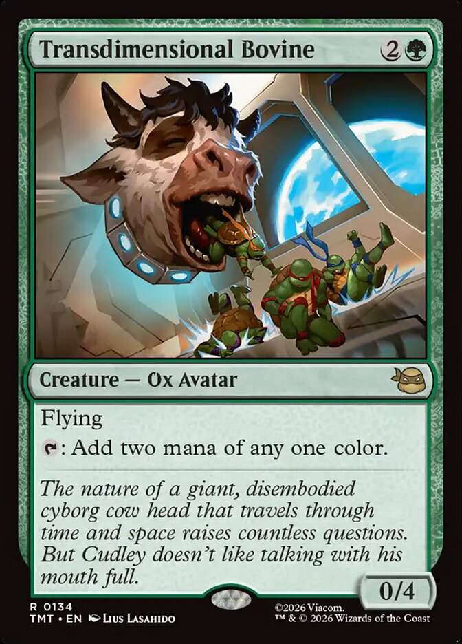 Transdimensional Bovine Foil