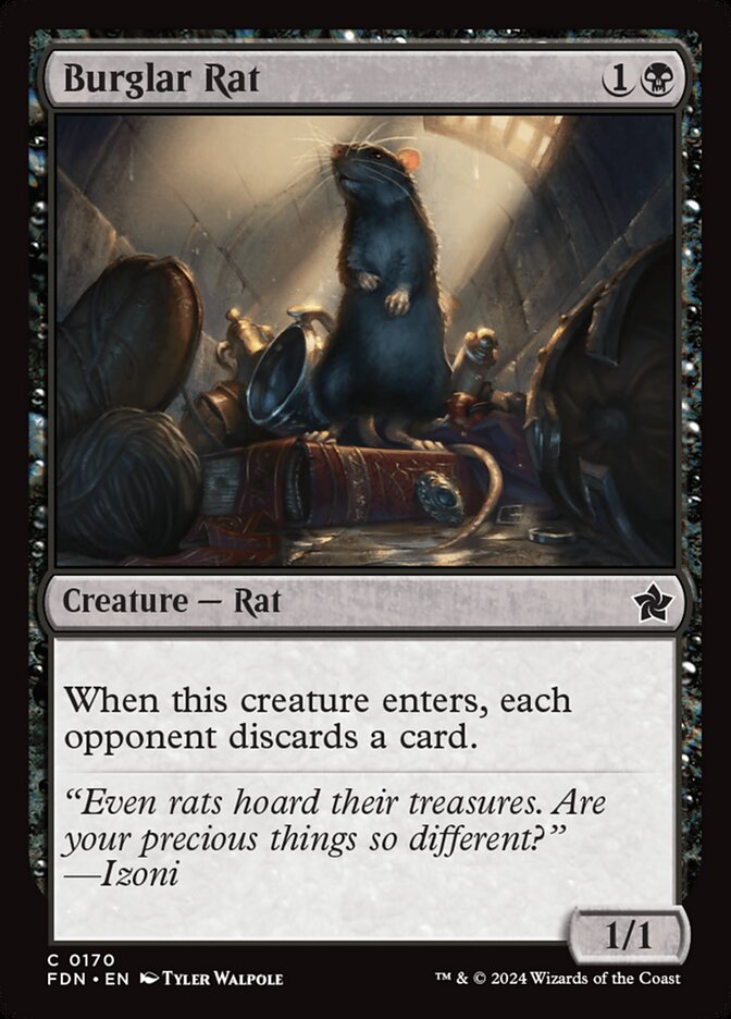 Burglar Rat Foil