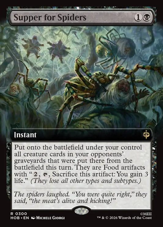 Supper for Spiders Extended Foil