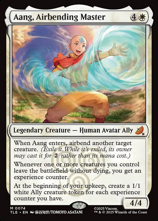 Aang, Airbending Master Foil