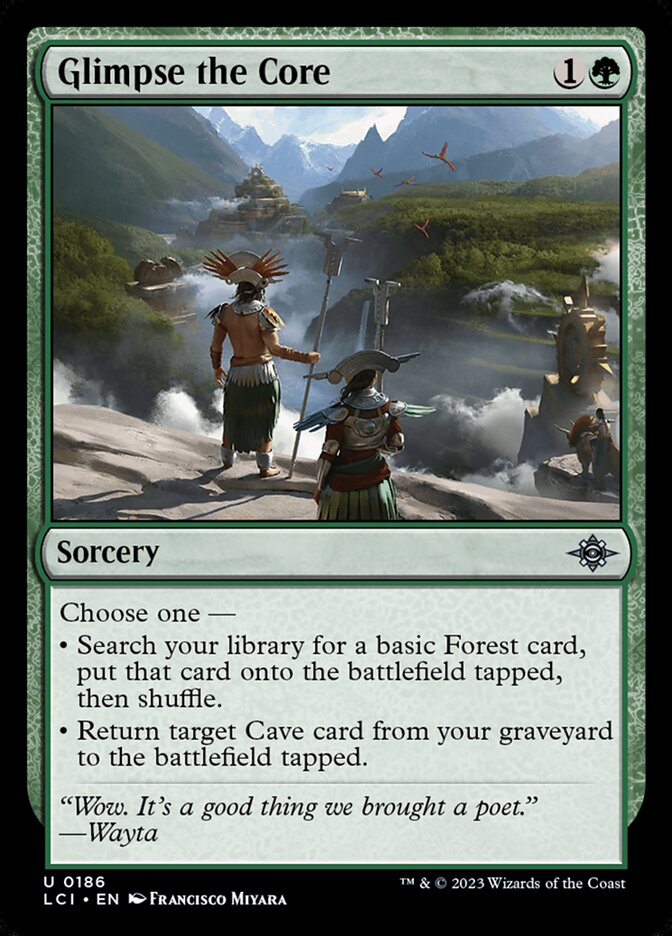 Glimpse the Core Foil