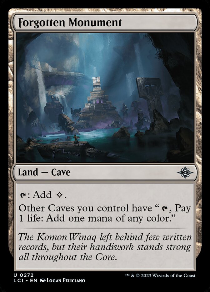 Forgotten Monument Foil