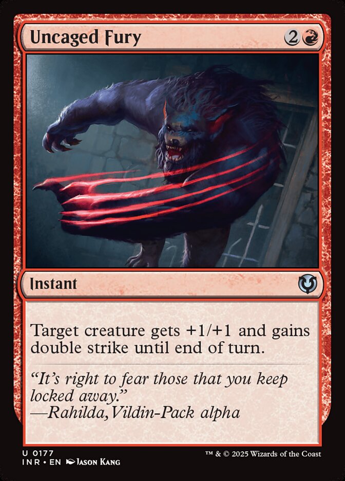 Uncaged Fury Foil