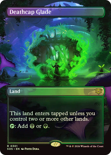 Deathcap Glade Borderless Foil