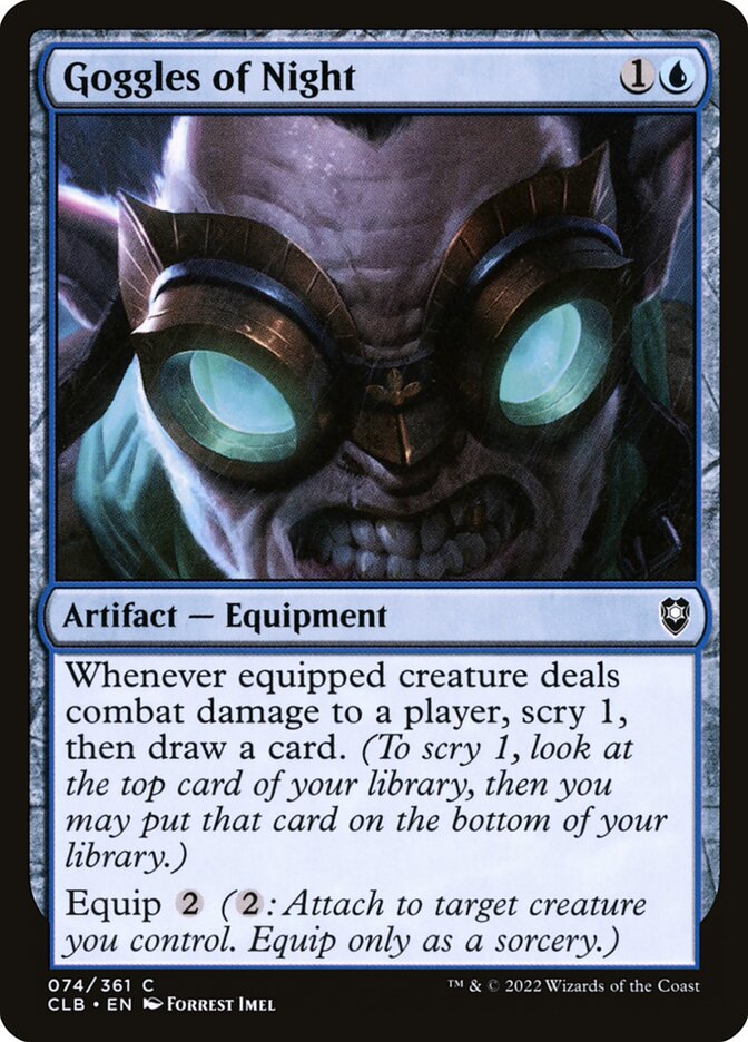 Goggles of Night Foil