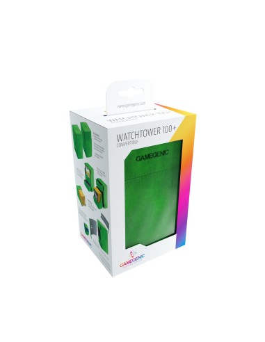 Deck Box Watchtower 100+ Convertible Gamegenic Green