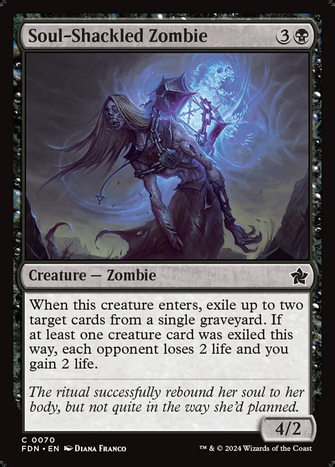 Soul-Shackled Zombie Foil