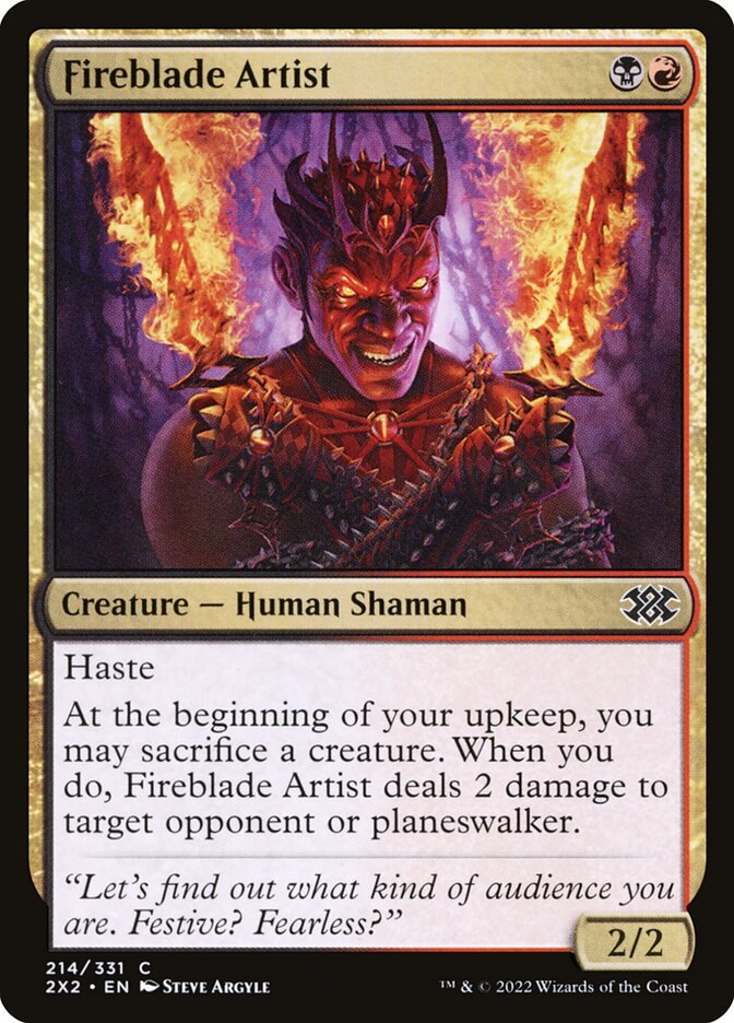 Fireblade Artist Foil