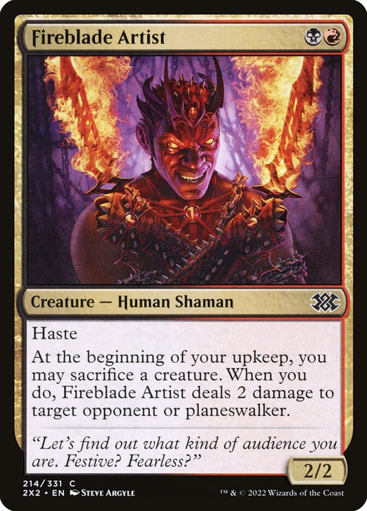 Fireblade Artist Foil