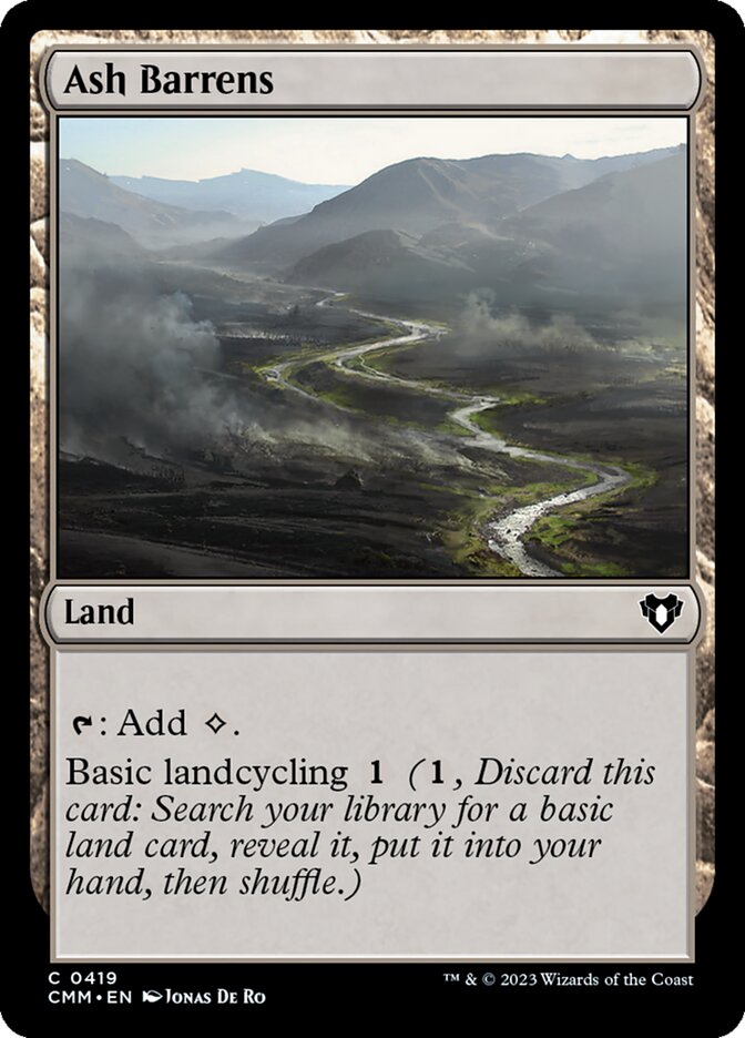 Ash Barrens Foil