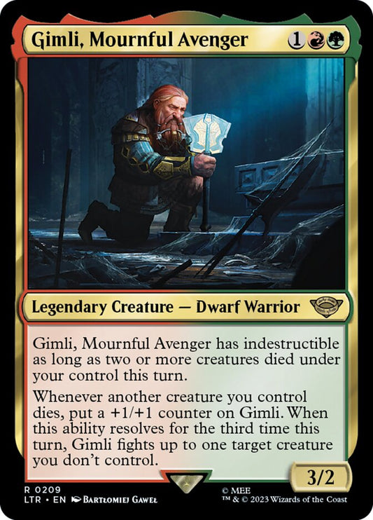 Gimli, Mournful Avenger Foil