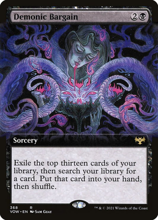 Demonic Bargain Extended Art