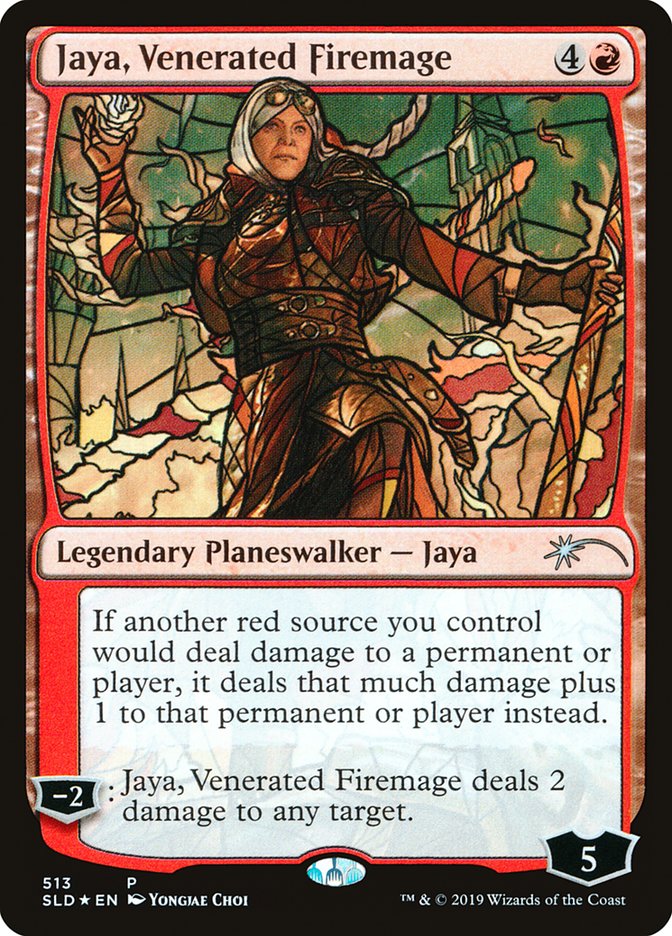 Jaya, Venerated Firemage Secret Lair Foil