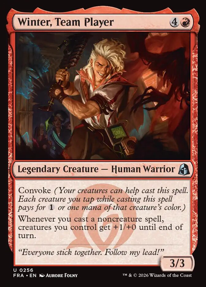 Winter, Team Player Foil