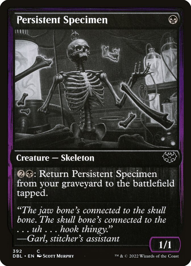 Persistent Specimen Foil