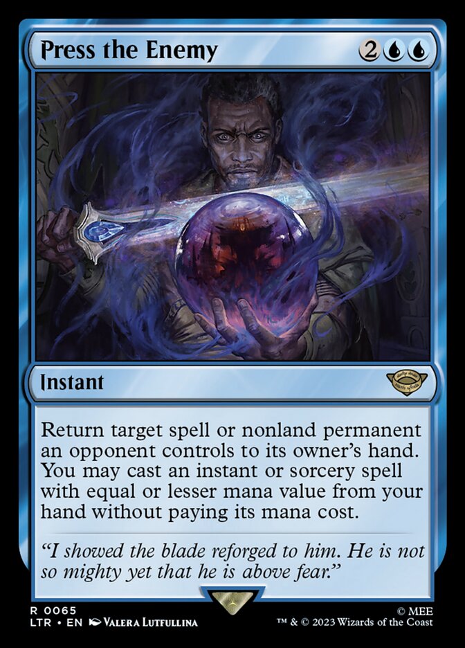 Press the Enemy Foil