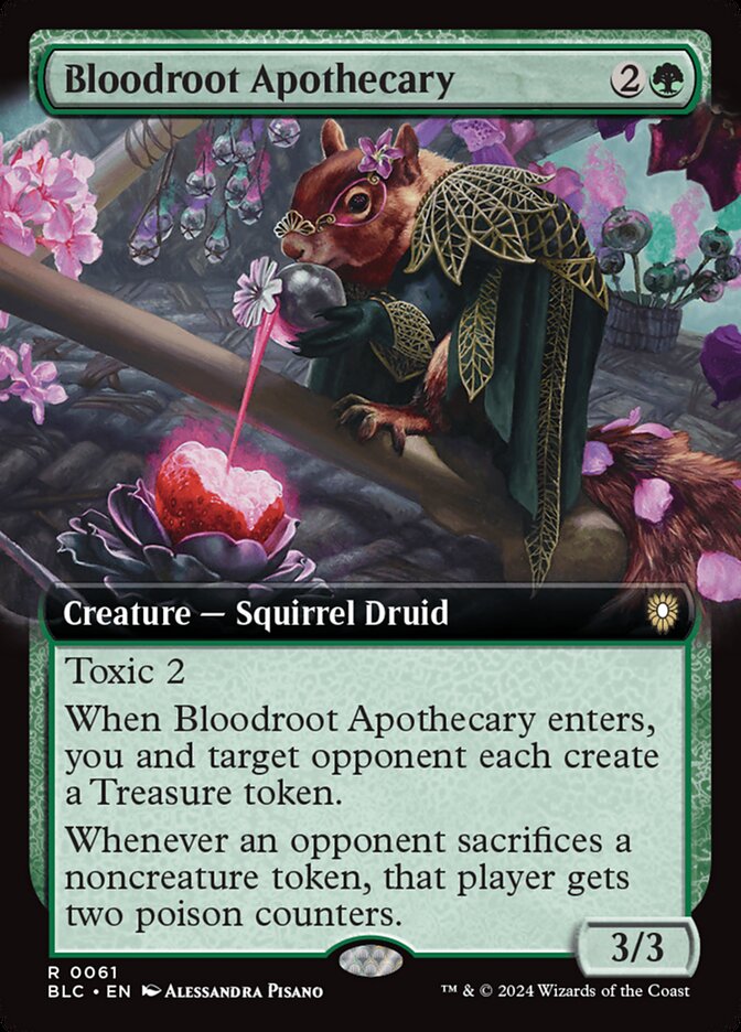Bloodroot Apothecary Extended Art
