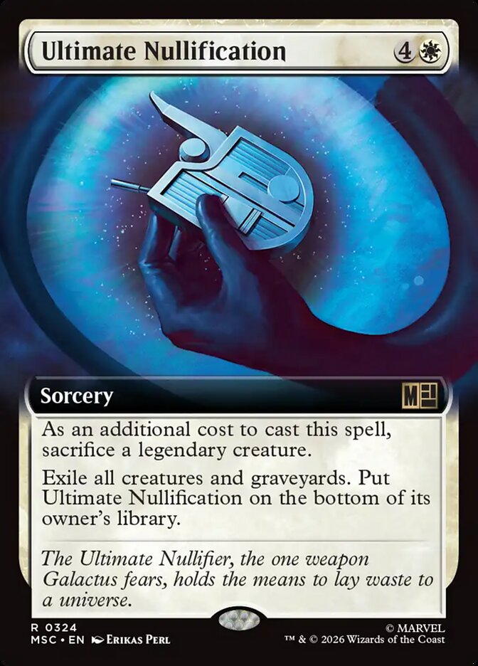 Ultimate Nullification Extended Art