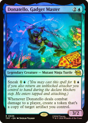 Donatello, Gadget Master Foil
