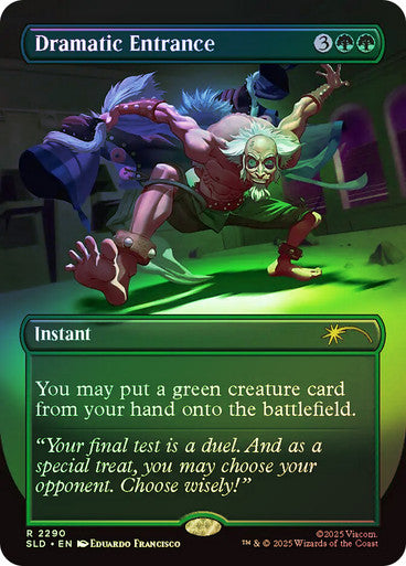 Dramatic Entrance Secret Lair Foil