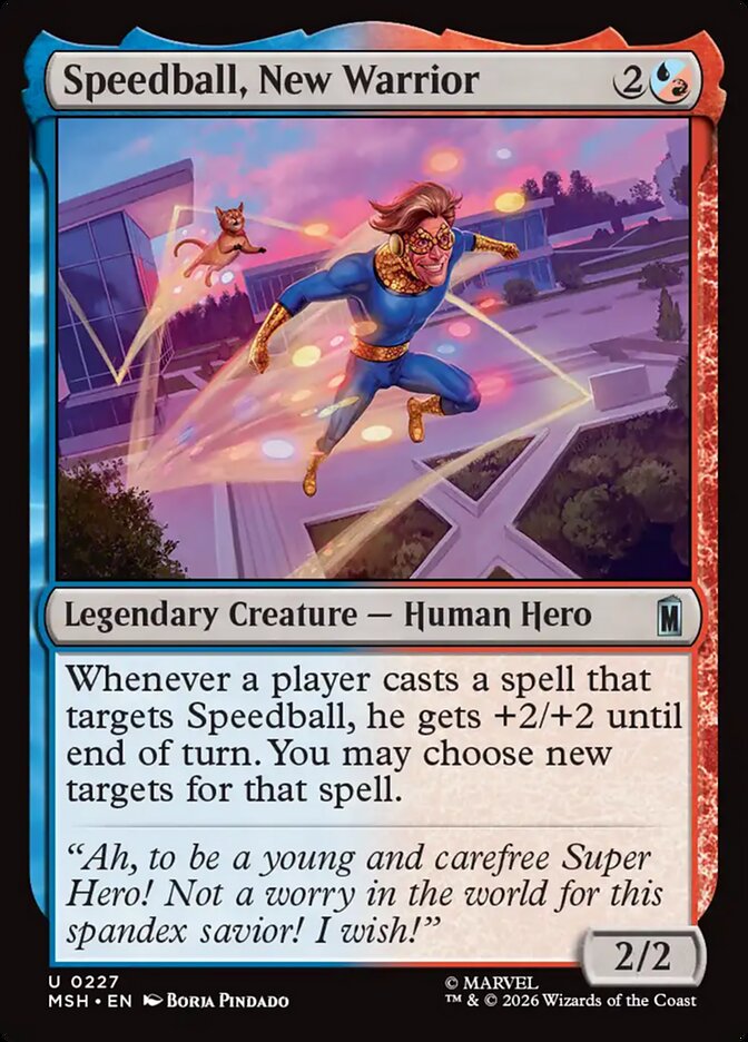 Speedball, New Warrior Foil