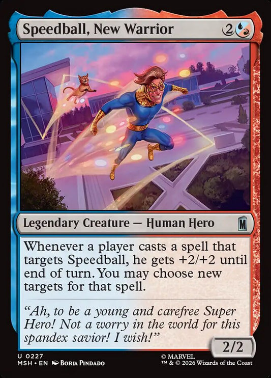 Speedball, New Warrior Foil