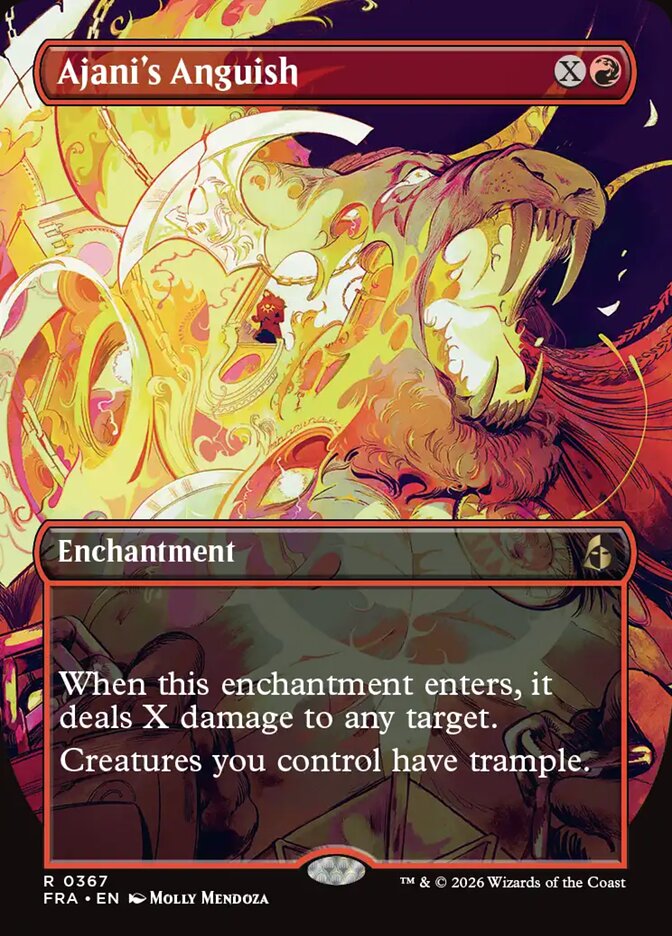 Ajani's Anguish Braintwister Foil