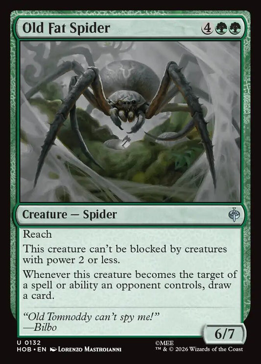 Old Fat Spider Foil