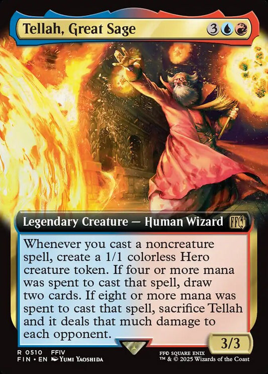 Tellah, Great Sage Extended Art