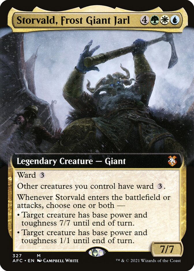 Storvald, Frost Giant Jarl Extended Art