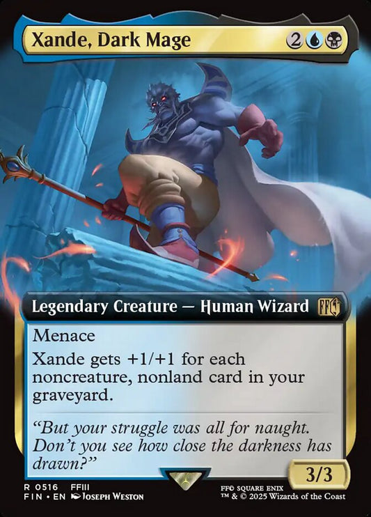 Xande, Dark Mage Extended Art