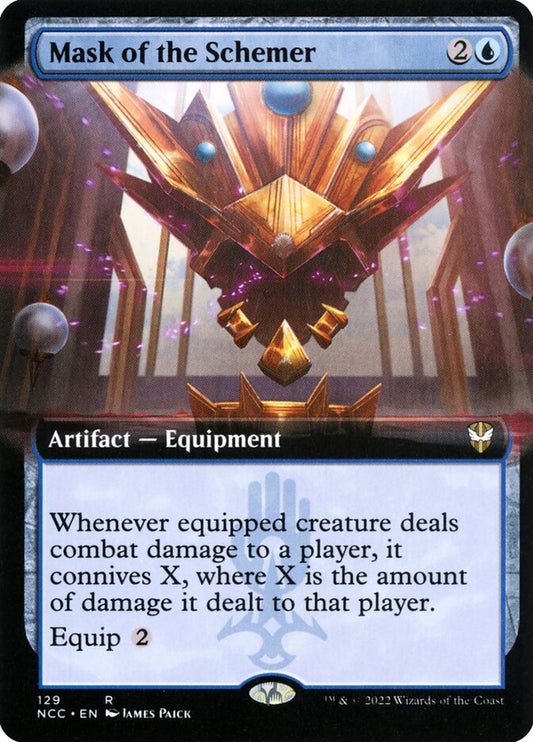 Mask of the Schemer Extended Art
