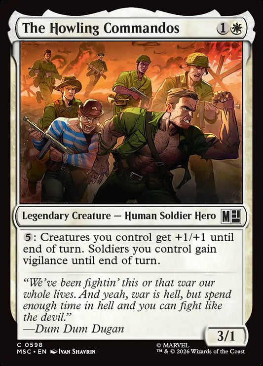 The Howling Commandos Foil