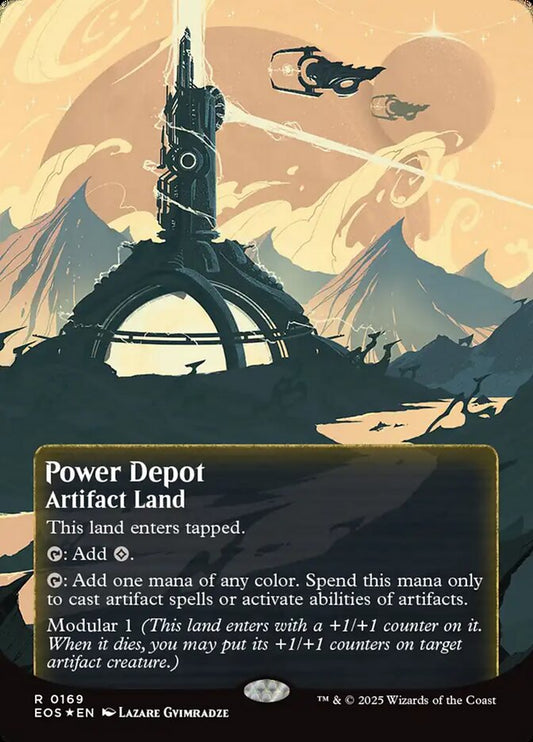Power Depot Poster Stellar Sights Foil
