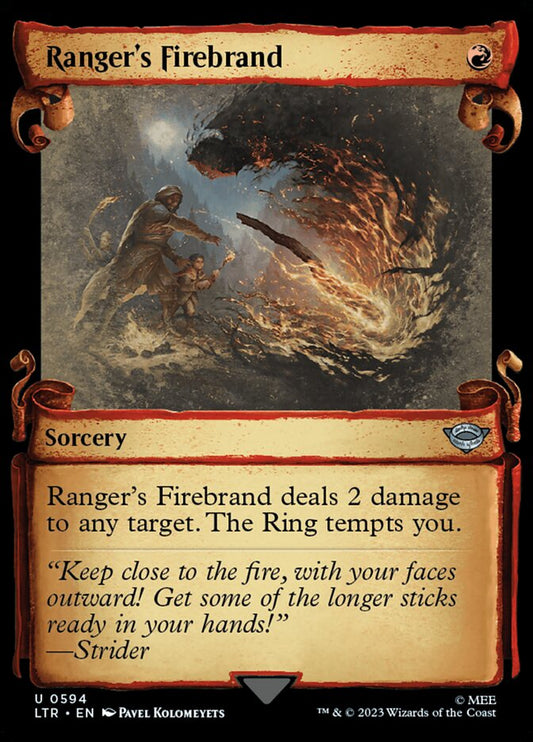 Ranger's Firebrand Showcase Silver Foil