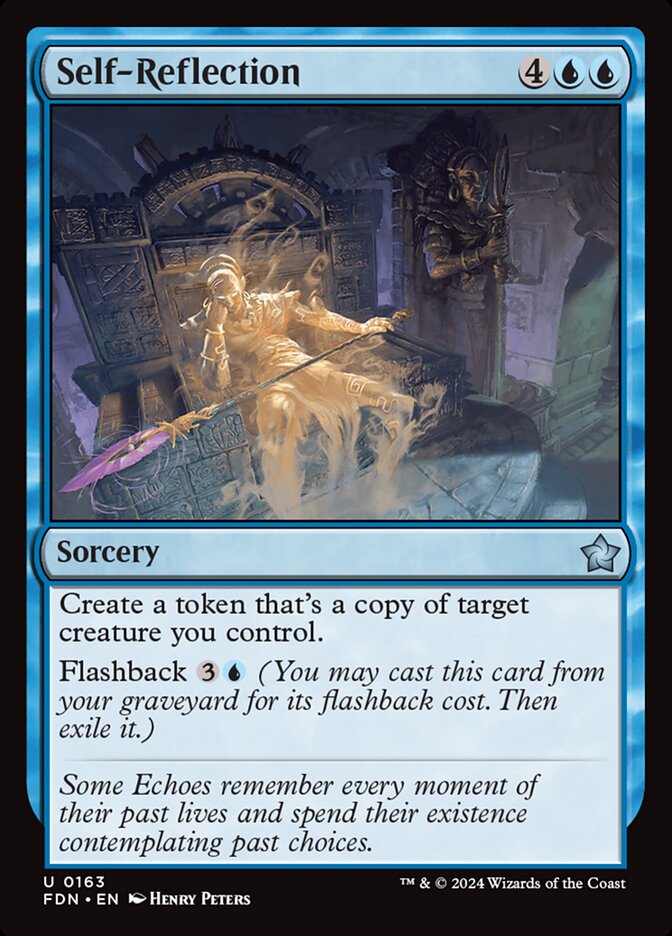 Self-Reflection Foil