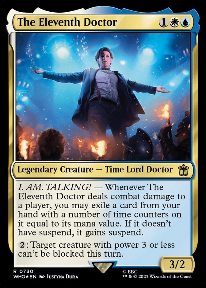 The Eleventh Doctor Surge Foil