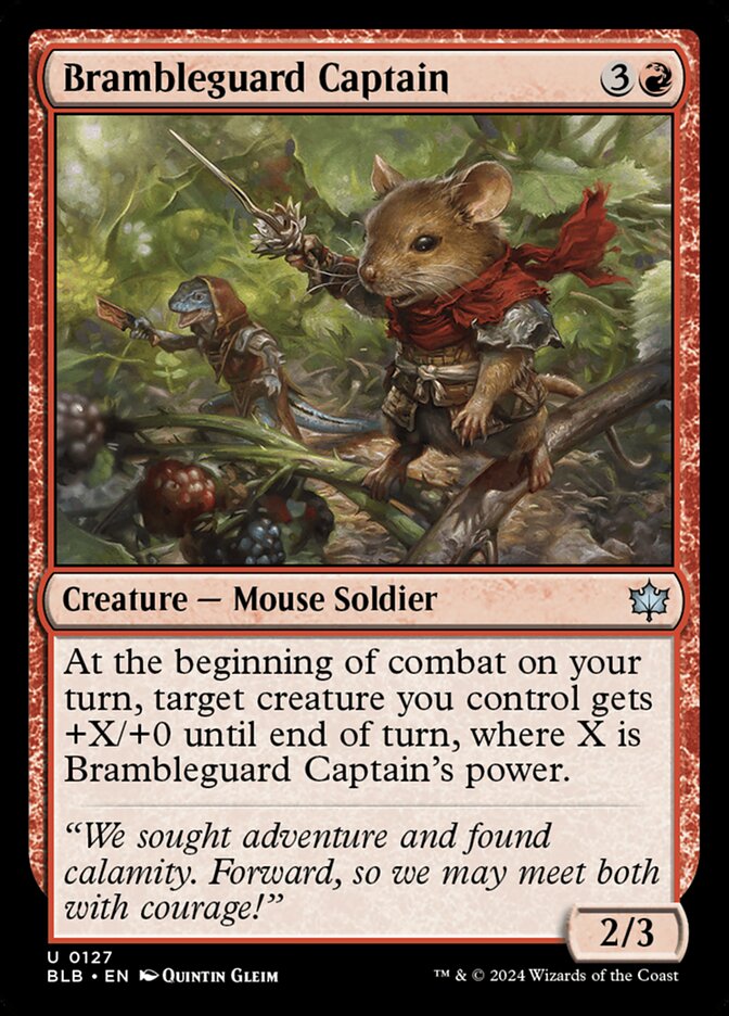 Brambleguard Captain Foil