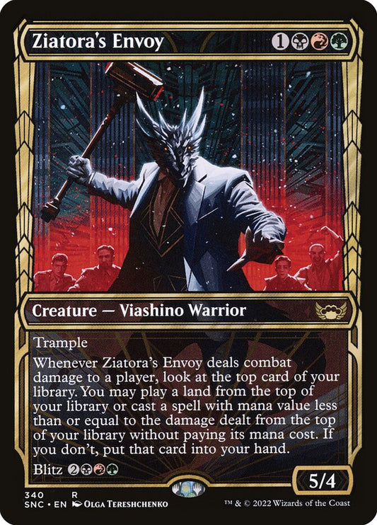 Ziatora's Envoy Showcase Foil