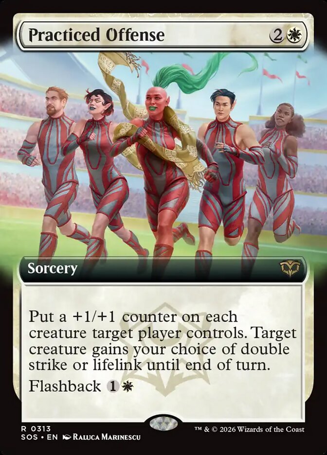 Practiced Offense Extended Art