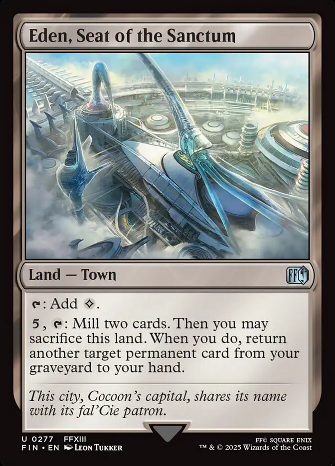 Eden, Seat of the Sanctum Foil