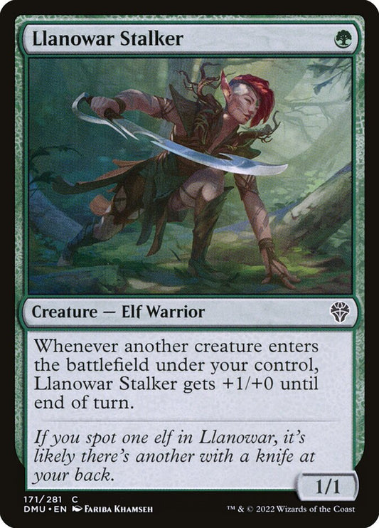 Llanowar Stalker Foil
